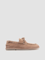 LOVE 101 - Taupe Suede Boat Shoes