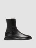 MARJORY 106 - Black Leather Zipped Boots Officine Creative - 1