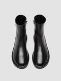 MARJORY 106 - Black Leather Zipped Boots Officine Creative - 2