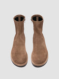 MARJORY 106 - Brown Suede Zipped Boots Officine Creative - 2