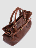 MEG 002 - Brown Leather Handle Bag Officine Creative - 2