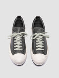 MES DD 001 - Grey Leather Low Top Sneakers Men Officine Creative - 2