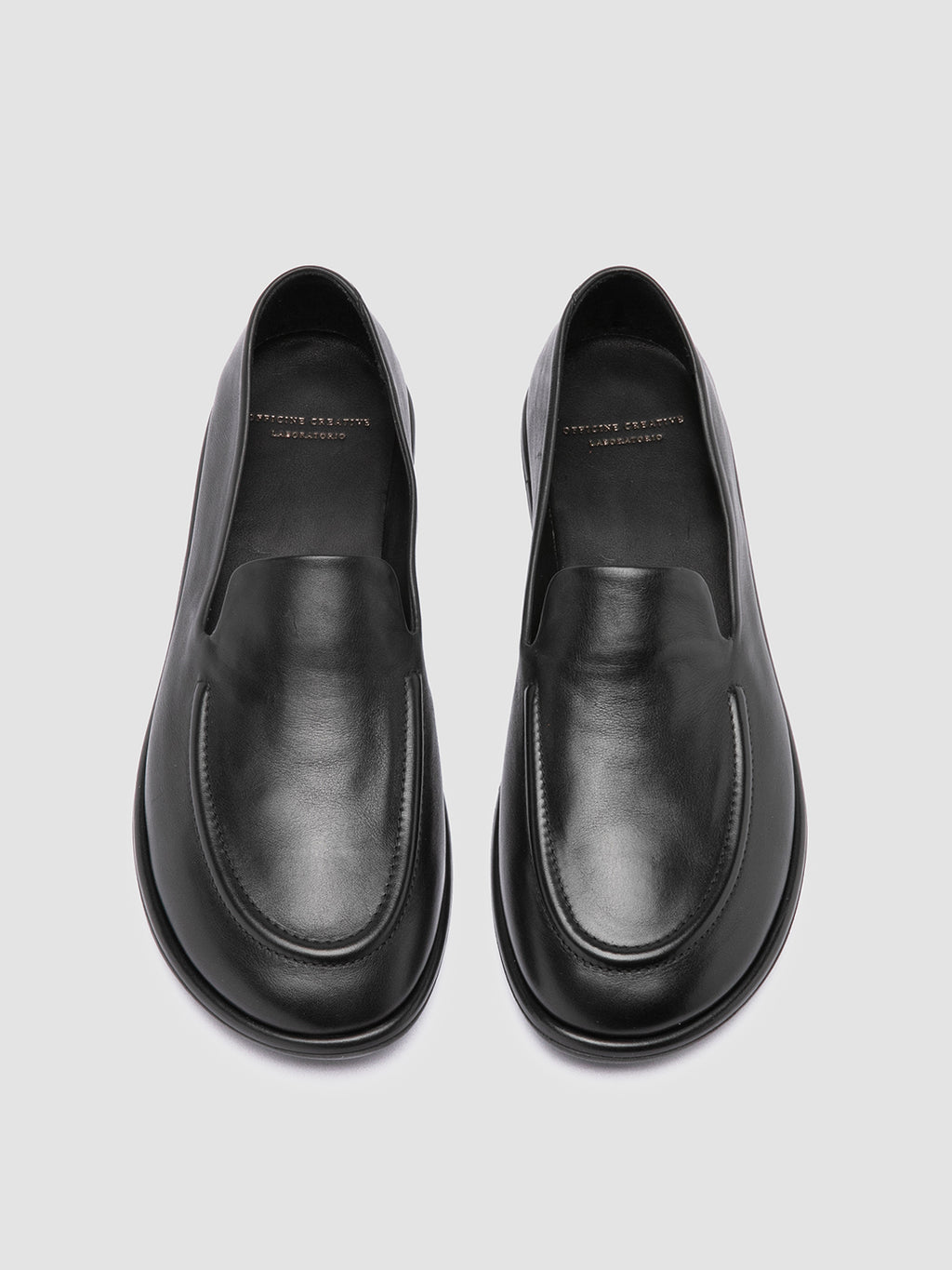 MIENNE 101 - Black Leather Loafers Women Officine Creative - 2