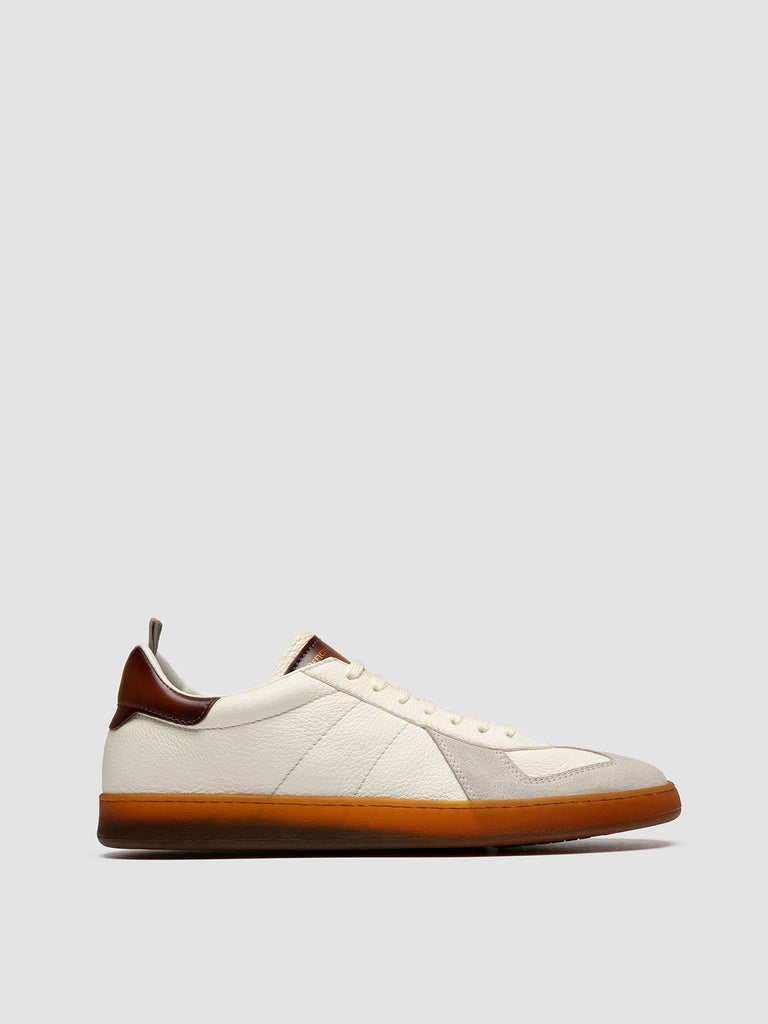 MILITIA 001 - White Leather Sneakers