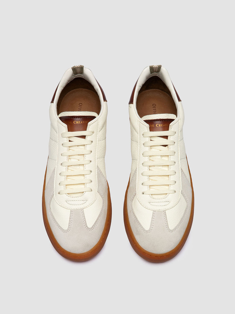 MILITIA 001 - White Leather Sneakers