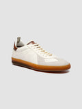 MILITIA 001 - White Leather Sneakers