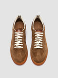 MILITIA 002 - Braune Wildleder- und Ledersneaker - thumb image 2,side view