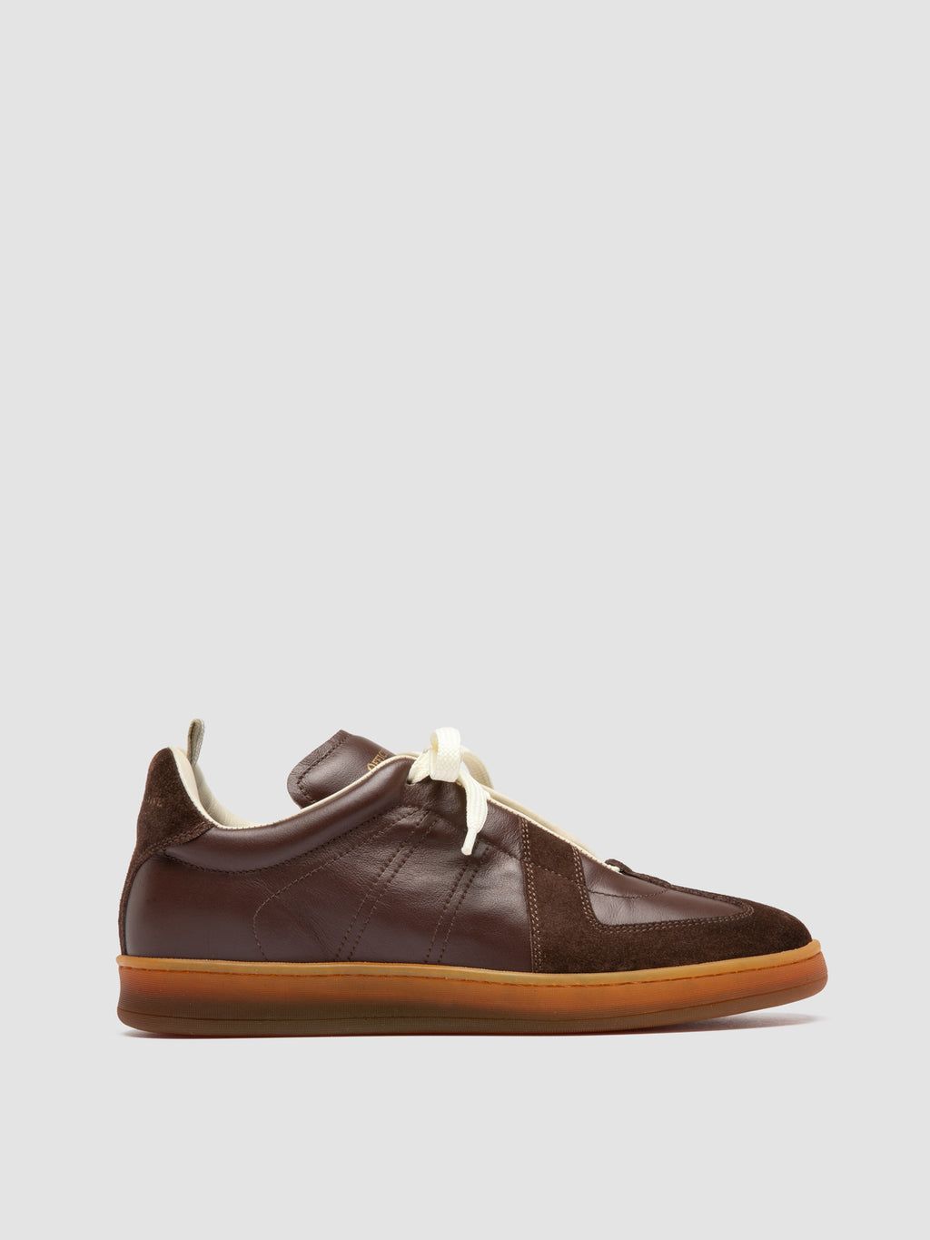 MILITIA 102 - Brown Leather and Suede Sneakers Officine Creative - 1