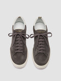 THE DIME 001 - Grey Suede Low Top Sneakers Men Officine Creative - 2