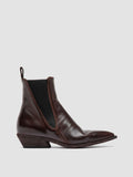 NOELIE DD 101 - Burgundy Leather Chelsea Boots Officine Creative - 1