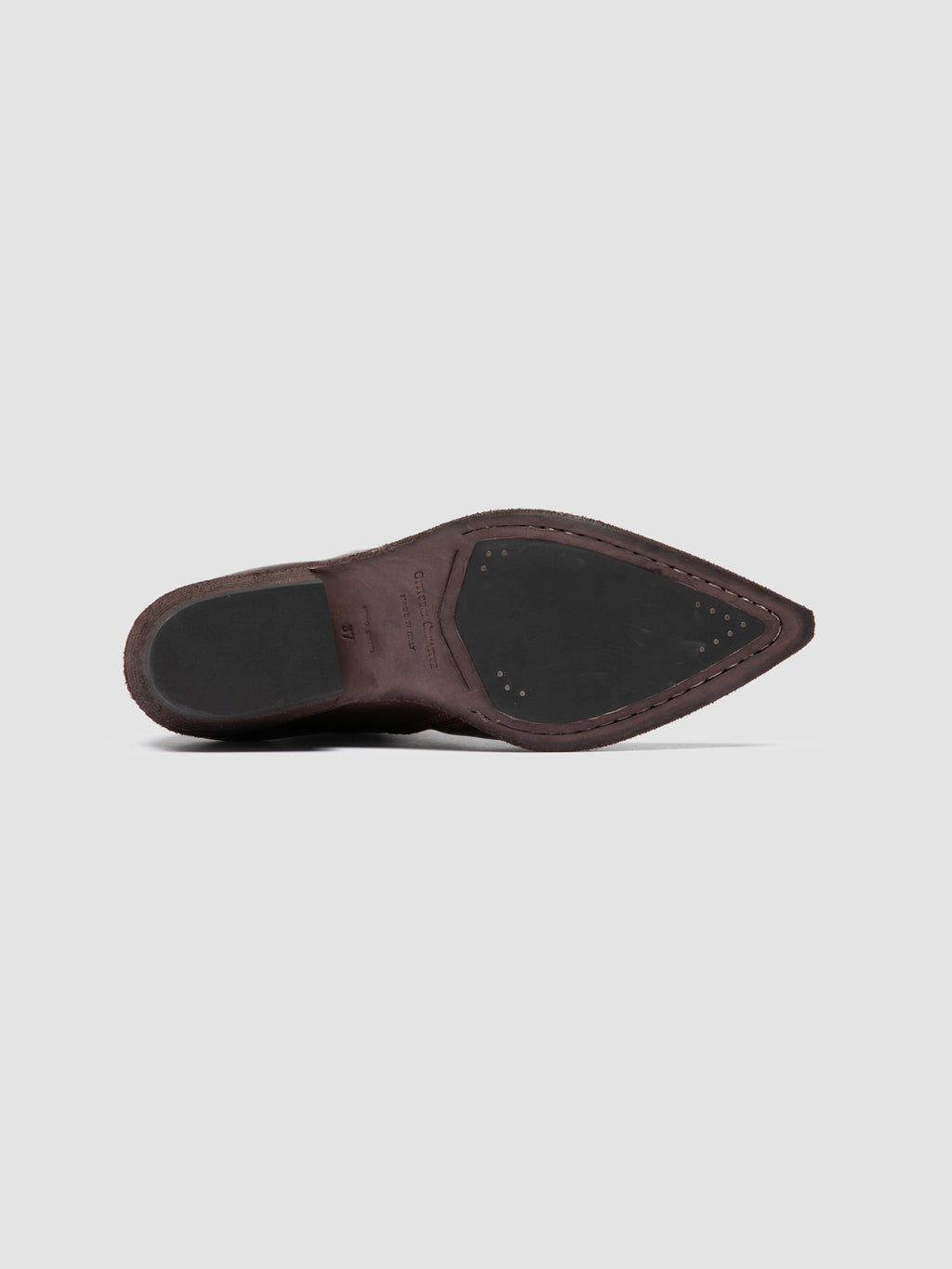 NOELIE DD 101 - Burgundy Leather Chelsea Boots Officine Creative - 5