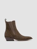 NOELIE DD 101 - Brown Suede Chelsea Boots Officine Creative - 1