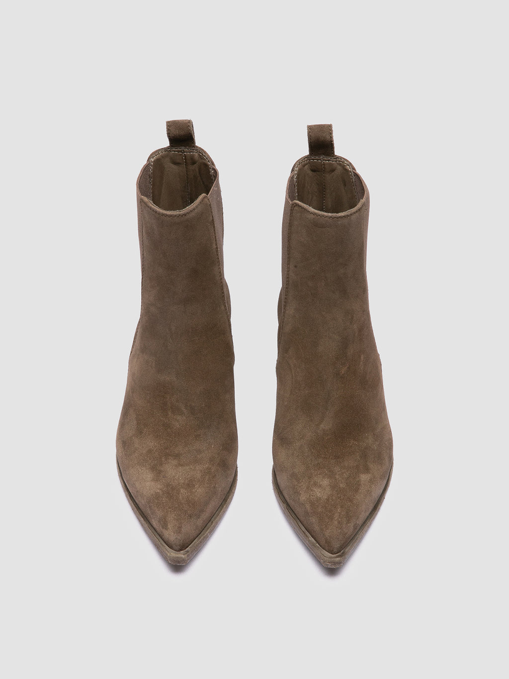 NOELIE DD 101 - Brown Suede Chelsea Boots Officine Creative - 2