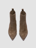 NOELIE DD 101 - Brown Suede Chelsea Boots Officine Creative - 2