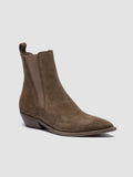 NOELIE DD 101 - Brown Suede Chelsea Boots Officine Creative - 3
