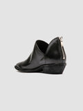 NOELIE DD 106 - Black Leather Zipped Boots