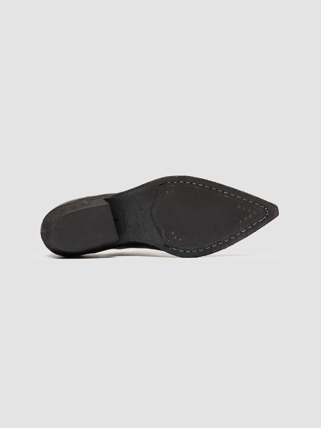 NOELIE DD 106 - Black Leather Zipped Boots