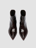 NOELIE DD 109 - Brown Leather Zipped Boots Officine Creative - 2