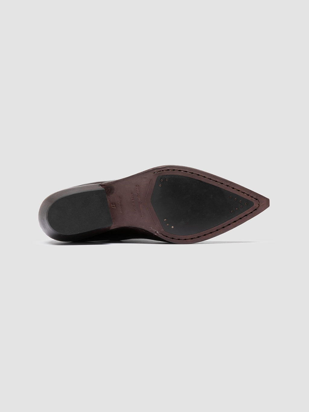 NOELIE DD 109 - Brown Leather Zipped Boots Officine Creative - 5