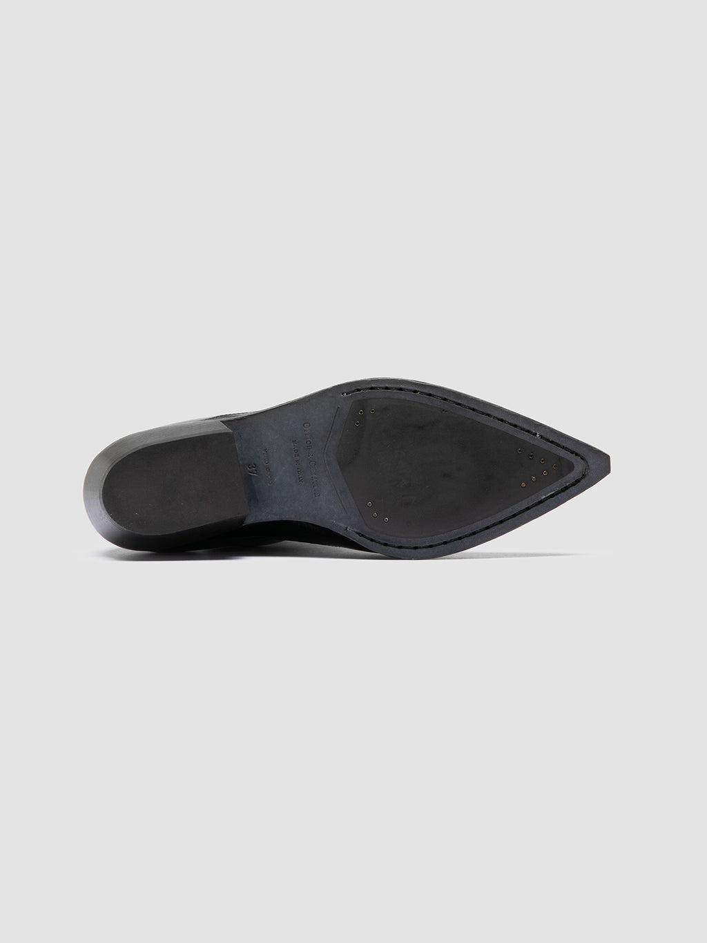 NOELIE DD 109 - Black Leather Zipped Boots Officine Creative - 5