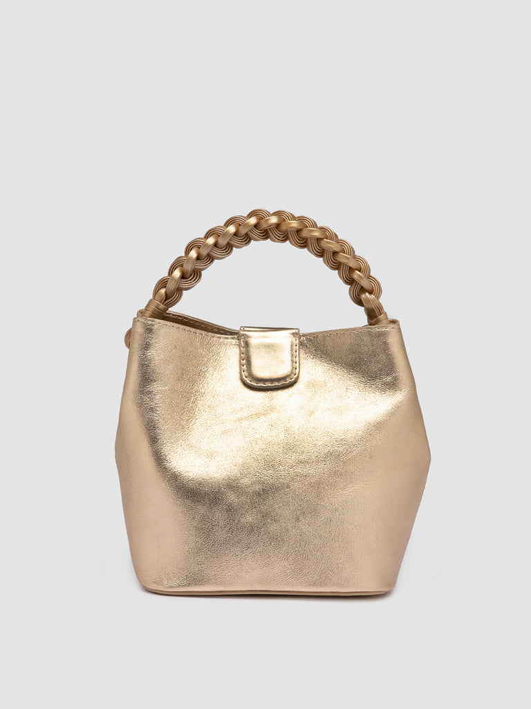 NOLITA WOVEN 227 - Gold Leather Handle Bag