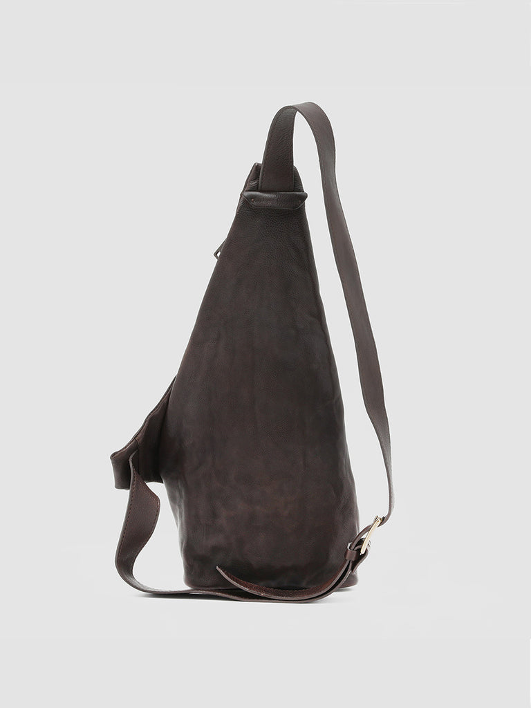 OC WAIST PACK - Brown Leather Backpack