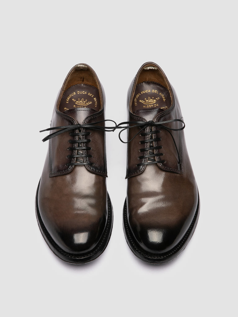 ANATOMIA 012 - Grey Leather Derby Shoes