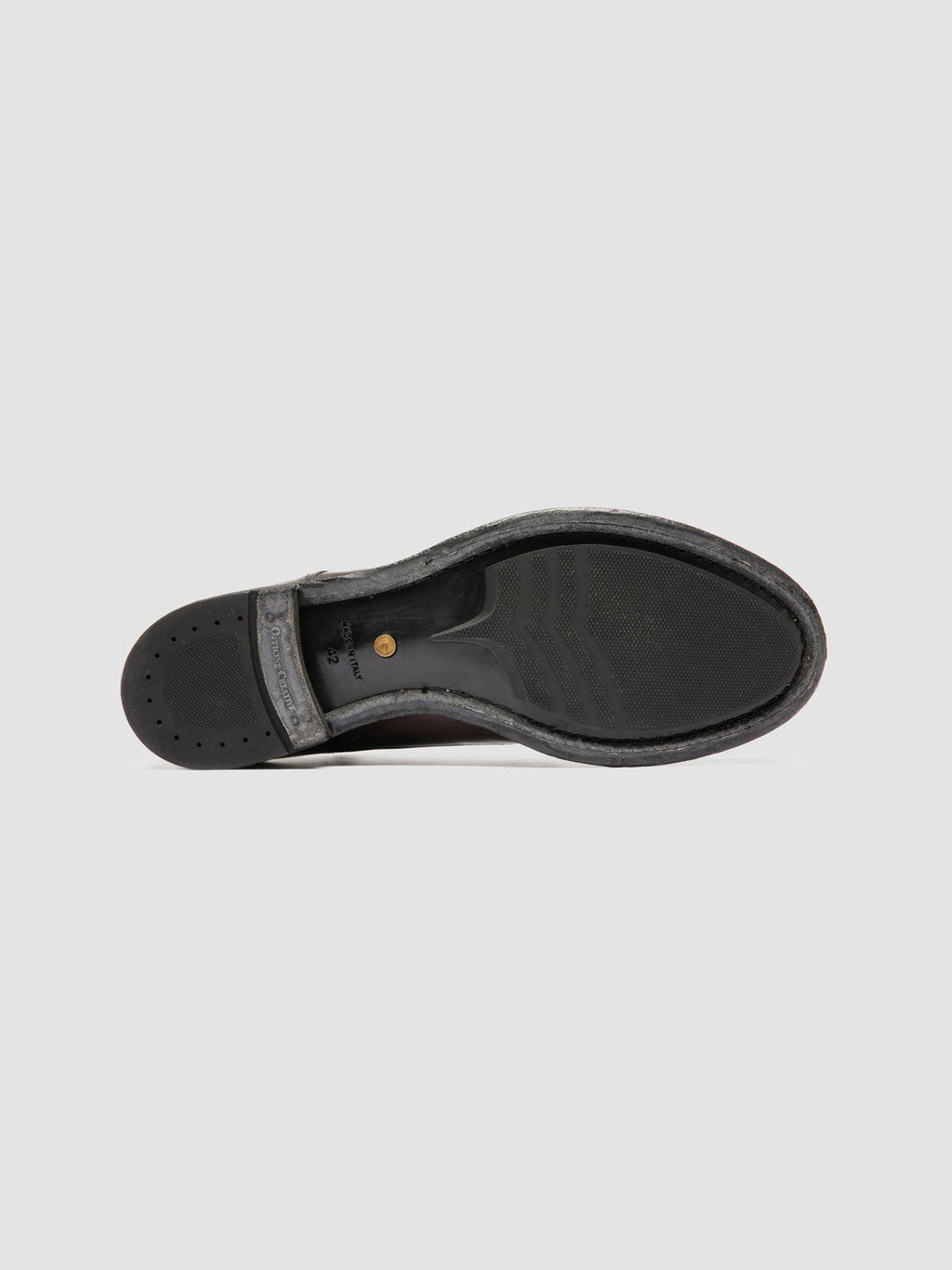 ANATOMIA 012 - Grey Leather Derby Shoes
