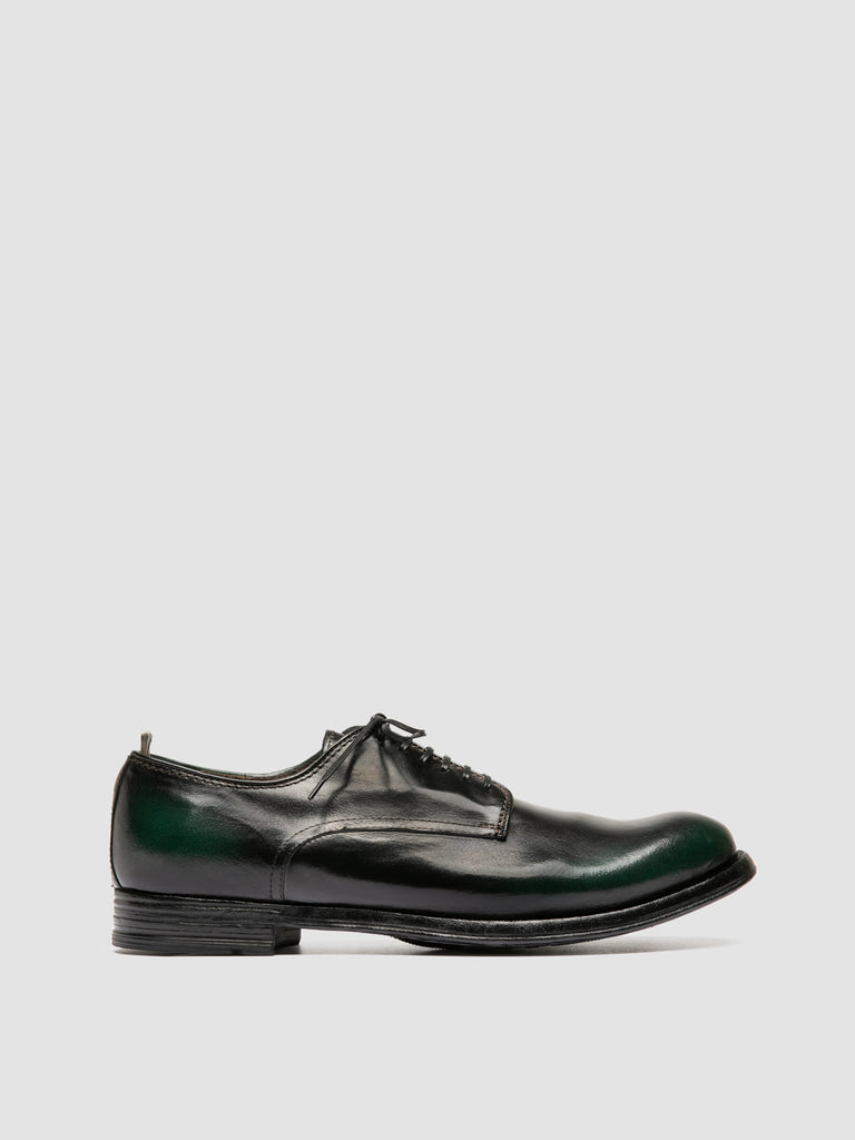 ANATOMIA 012 - Green Leather Derby Shoes