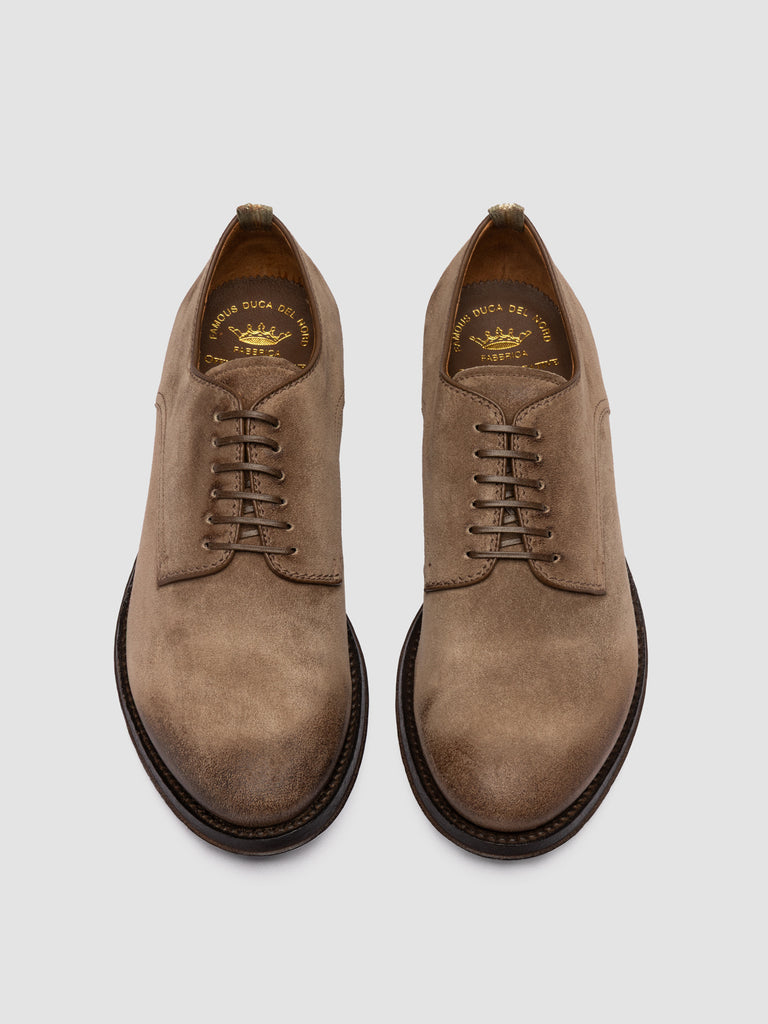 ANATOMIA 012 - Brown Suede Derby Shoes