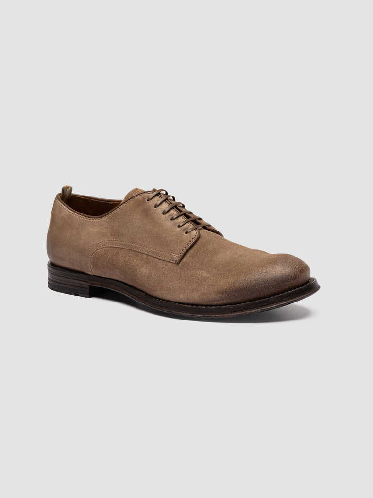 ANATOMIA 012 - Brown Suede Derby Shoes