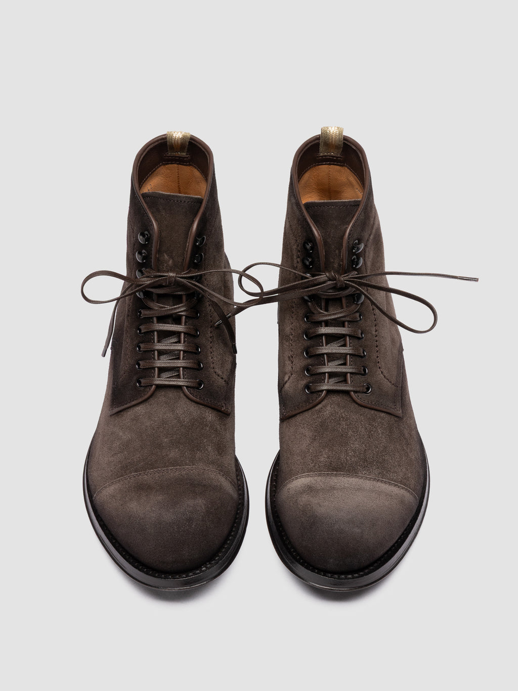 ANATOMIA 016 - Braune Stiefeletten aus Wildleder - image 2,side view