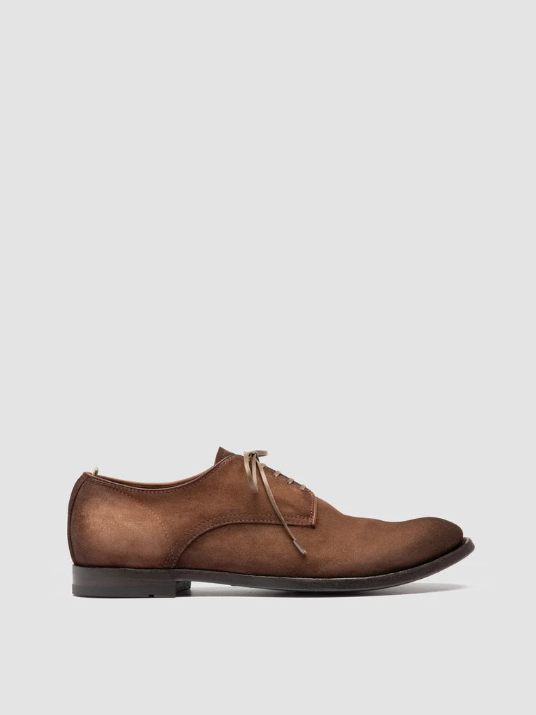 ANATOMIA 060 - Brown Suede Derby Shoes
