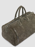 ARMOR 01 - Green Wowen Suede Weekender - thumb image 2,side view