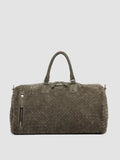 ARMOR 01 - Green Wowen Suede Weekender - thumb image 3,side view