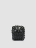 ARMOR 014 - Black Woven Leather Pouch - thumb image 3,side view