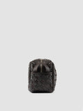 ARMOR 014 - braune Tasche aus gewebtem Leder - thumb image 3,side view