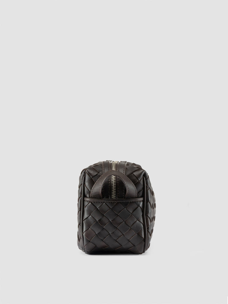 ARMOR 014 - Brown Woven Leather Pouch