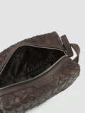 ARMOR 014 - Brown Woven Leather Pouch - thumb image 6,side view