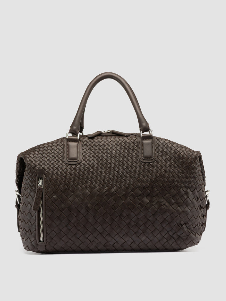 ARMOR 019 - Borsa da Viaggio in Pelle Marrone