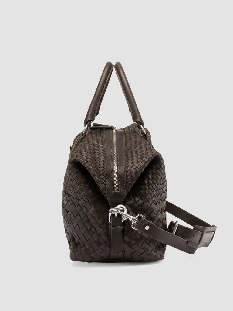 ARMOR 019 - Borsa da Viaggio in Pelle Marrone