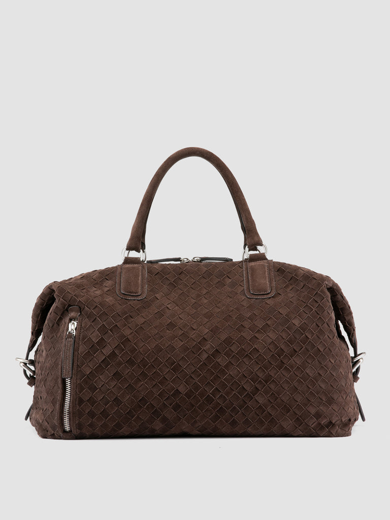 ARMOR 019 - Brown Leather Travel Bag