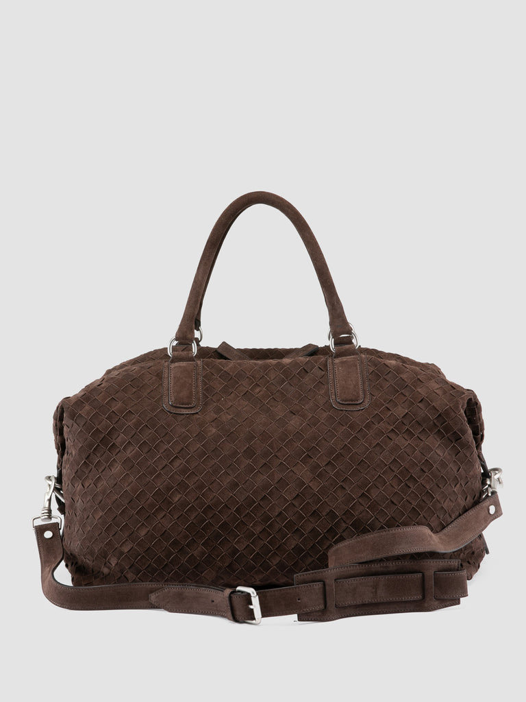 ARMOR 019 - Brown Leather Travel Bag