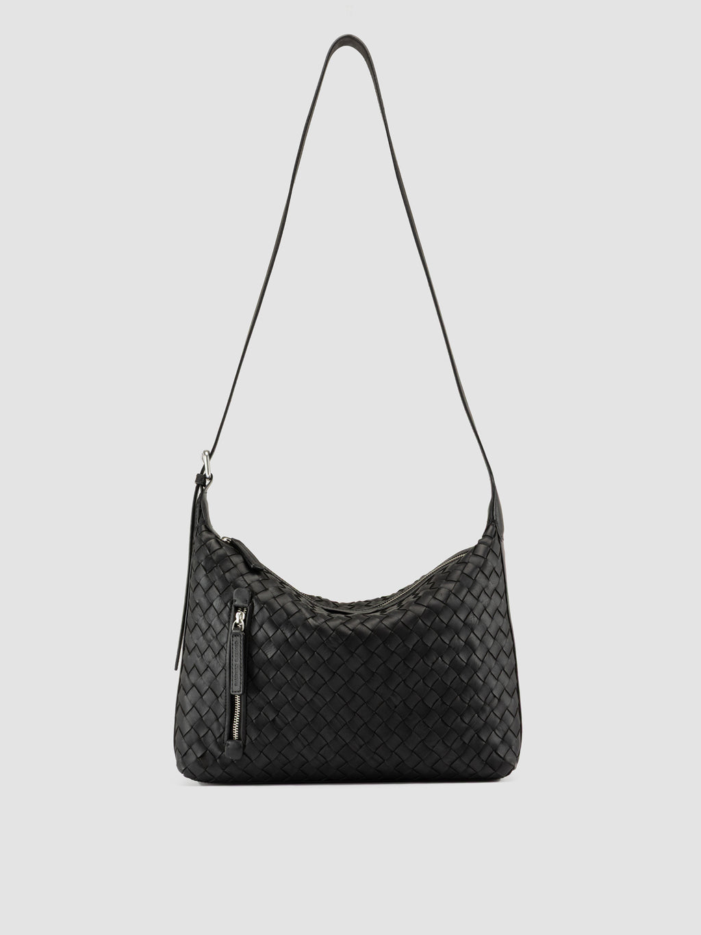 ARMOR 024 - Black Leather Shoulder Bags - image 1,side view