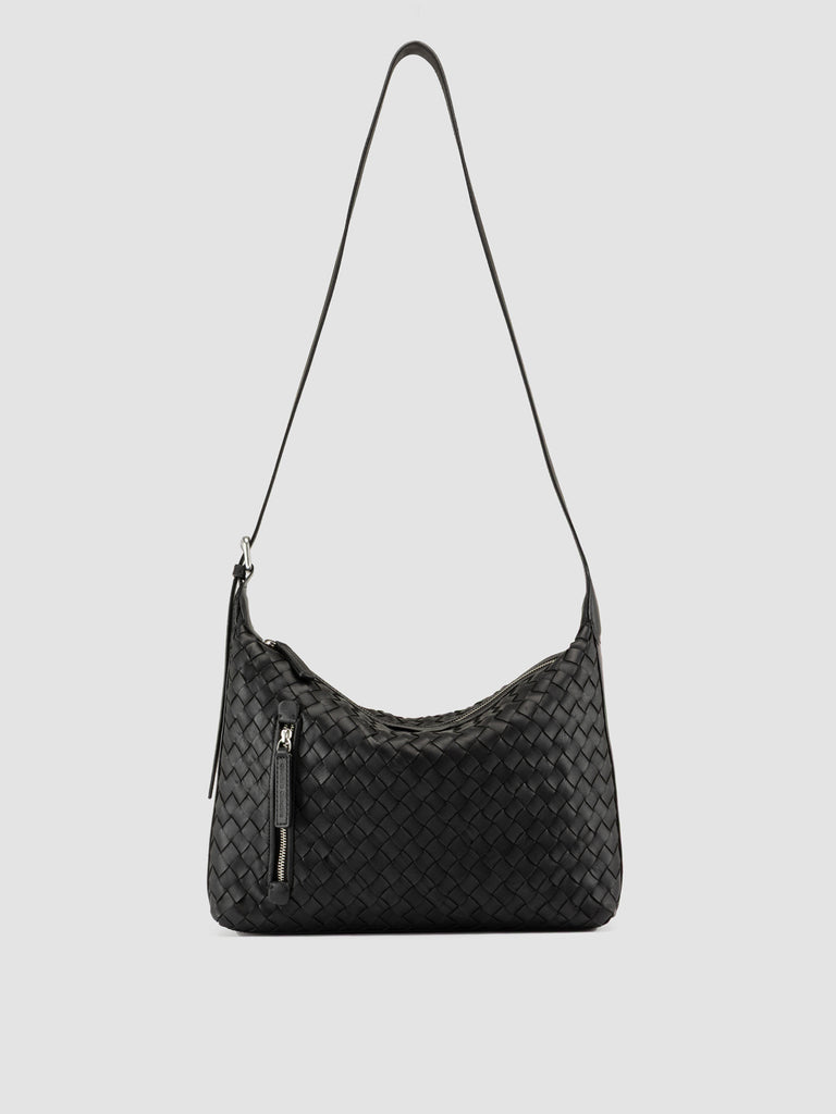 ARMOR 024 - Black Leather Shoulder Bags