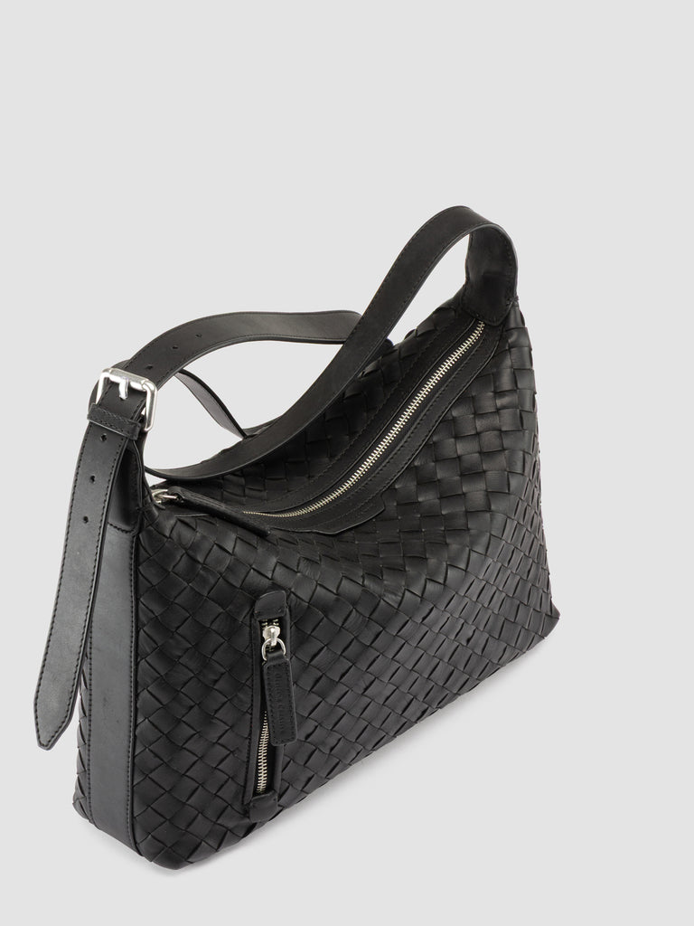ARMOR 024 - Black Leather Shoulder Bags