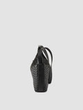 ARMOR 024 - Black Leather Shoulder Bags - thumb image 5,side view