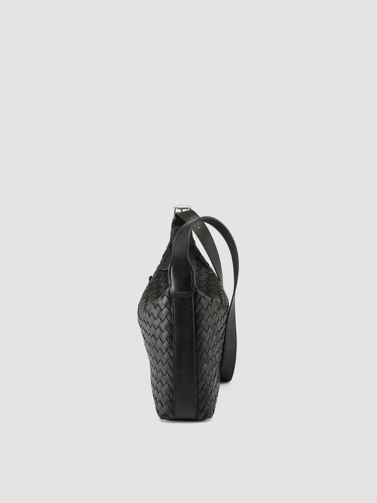ARMOR 024 - Black Leather Shoulder Bags