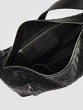 ARMOR 024 - Black Leather Shoulder Bags - thumb image 6,side view