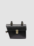 OC BIKE 001 - Black Leather Bike Bag - thumb image 1,side view
